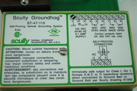 scully st 47 groundhog manual